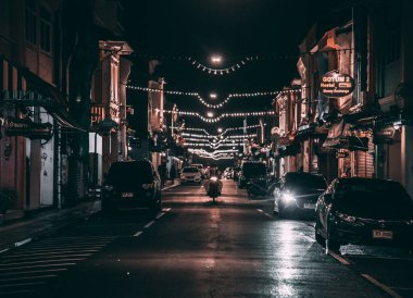 Phuket Eski Şehir Gece Pazarı Tayland, Güneydoğu Asya