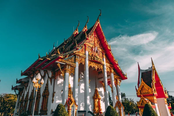 Wat Chalong Temple στο Πουκέτ, Ταϊλάνδη — Φωτογραφία Αρχείου