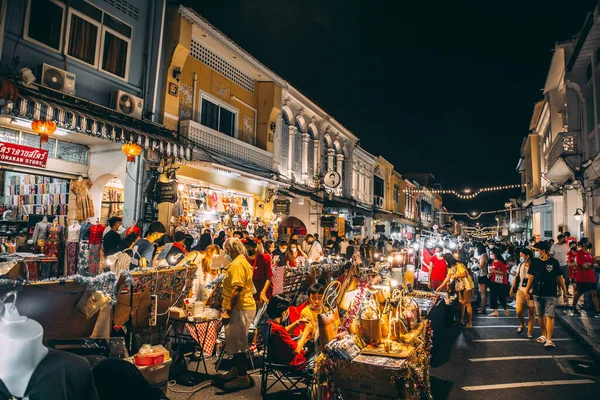 Phuket Old Town Night Market in Thailand, south east Asia —  Fotos de Stock