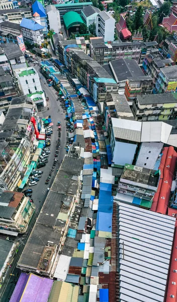 Maeklong Tren Pazarı, Talad Rom Hub, Ratchaburi, Tayland
