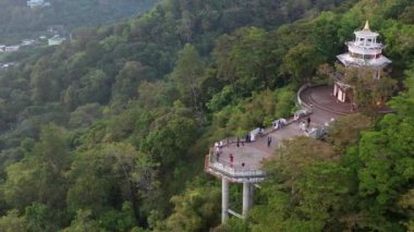 Phuket Eski Kasabası, Tayland 'daki Khaorang Eski Şehir Bakış açısı