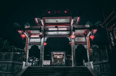 Çin tapınağı ve tapınağı Phuket Çin Mahallesi, Tayland