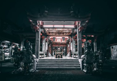 Çin tapınağı ve tapınağı Phuket Çin Mahallesi, Tayland