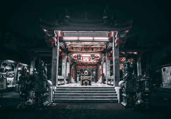 Kínai templom és szentély Phuket Chinatown Óváros, Thaiföld — Stock Fotó