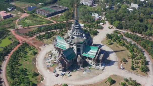 Wat Luang Pho Sot Thammakayaram in Ratchaburi, Ταϊλάνδη — Αρχείο Βίντεο