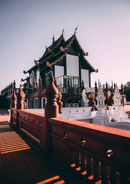 Royal Park Rajapruek, jardim botânico e pavilhão em Chiang Mai, Tailândia — Fotografia de Stock