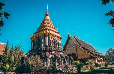 Chiang Mai Tayland 'da Wat Chiang Man