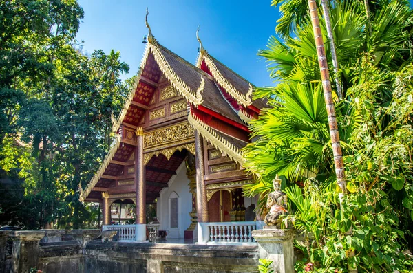 Wat Chiang Man i Chiang Mai Thailand — Stockfoto