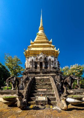 Chiang Mai Tayland 'da Wat Chiang Man