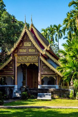 Chiang Mai Tayland 'da Wat Chiang Man