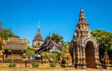 Chiang Mai Tayland 'da Wat Lok Moli