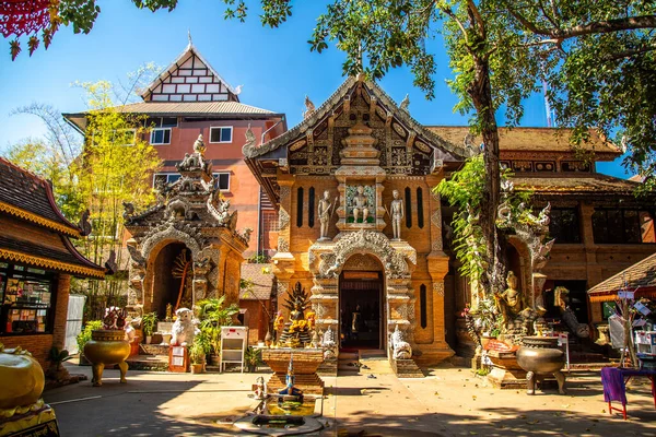 Wat Lok Moli in Chiang Mai Thailand — ストック写真