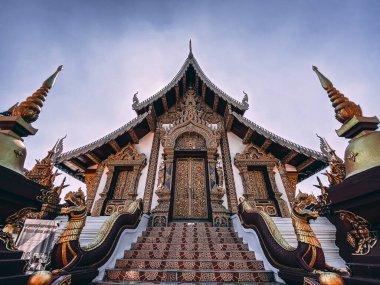 Wat Rajamontean tapınağı Eski Şehir Chiang Mai, Tayland