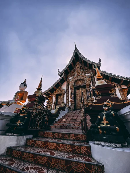 Wat Rajamontean tempel i gamla stan Chiang Mai, Thailand — Stockfoto