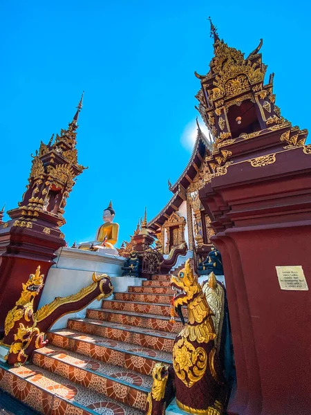 Wat Rajamontean temple in Old City Chiang Mai, Thailand — Foto de Stock