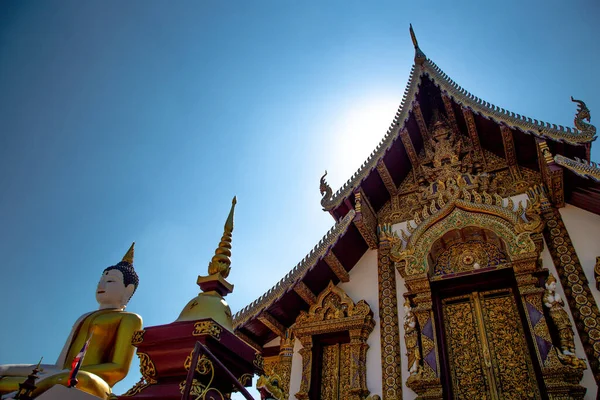 Wat Rajamontean temple in Old City Chiang Mai, Thailand — Stock Photo, Image