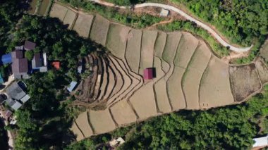 Ban Huai Hom Hristiyan alemi, ormandaki köy ve vadi Mae Hong Son, Tayland