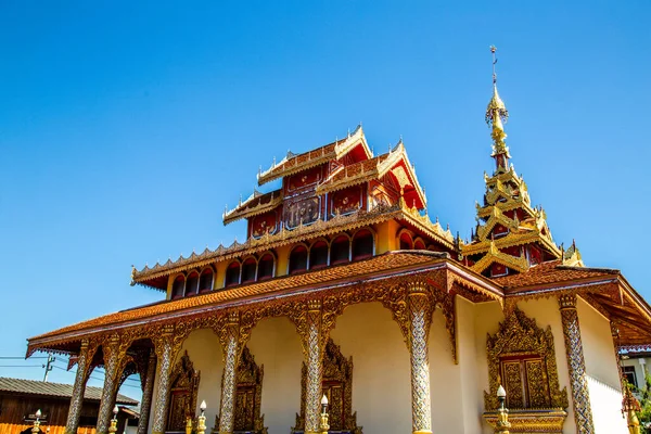 WAT hua wiang tapınakta mae hong son, thailand