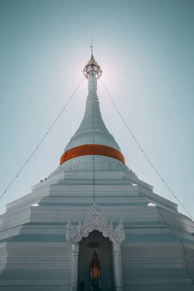 Wat Fráze, že Doi Kongmu chrám v Mae Hong Son, Thajsko — Stock fotografie