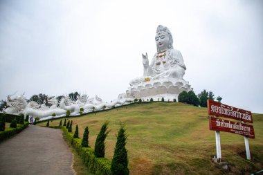 Beyaz Buda Wat Huay Pla Kang Tapınağı, Chiang Rai, Tayland