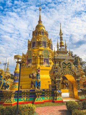 Phayao, Tayland 'daki Wat Phra Nang Din Tapınağı