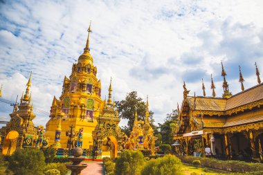 Phayao, Tayland 'daki Wat Phra Nang Din Tapınağı