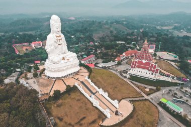 Beyaz Buda Wat Huay Pla Kang Tapınağı, Chiang Rai, Tayland