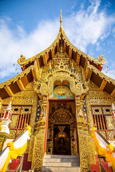 Wat Saeng Kaeo Phothiyan tapınağı Chiang Rai, Tayland