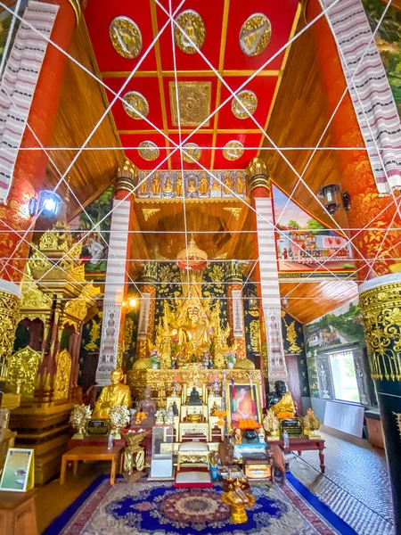 Wat Hey temple in Nan province, Thailand — Stockfoto