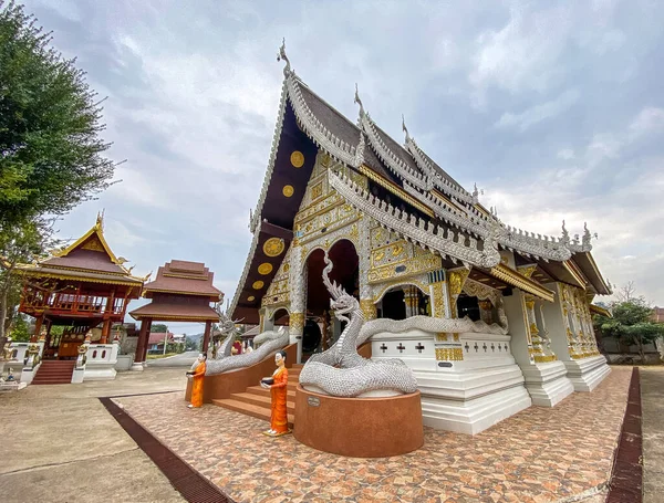 Wat Hey temple in Nan province, Thailand — стоковое фото