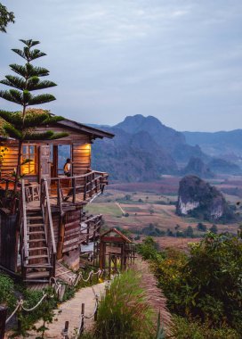Doi Phu Lang Ka sihirli dağ Phayao, Tayland