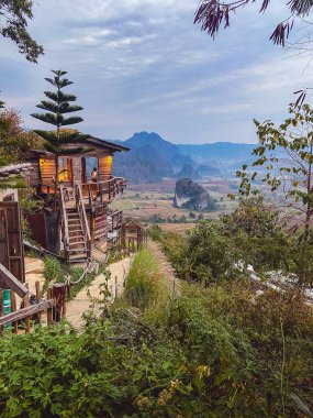 Doi Phu Lang Ka sihirli dağ Phayao, Tayland