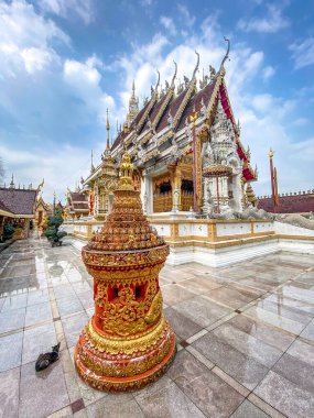 Phrae, Tayland 'daki Phat Phrae, Suthon Mongkhon Khiri tapınağı kompleksi