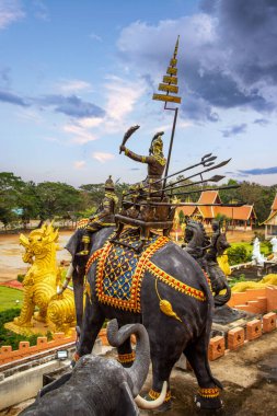 Phrae, Tayland 'daki Phat Phrae, Suthon Mongkhon Khiri tapınağı kompleksi