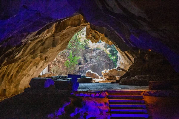 Tham Pha Nang Khoi Karst Cave Rong Kwang District Phrae — Stock Photo, Image