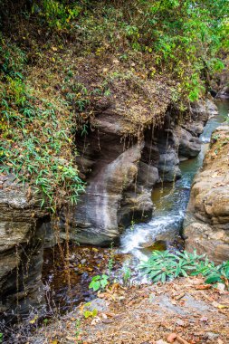 Wang Sila Laeng Kanyonu ve Tayland 'ın Nan ilinde bir vadi. Yüksek kalite fotoğraf