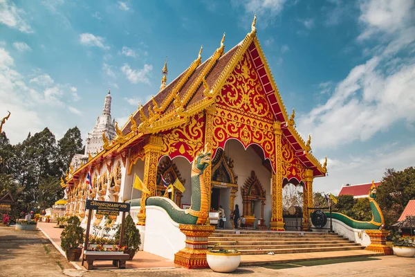 Wat Suan Tan temple in Nan province, Thailand — ストック写真