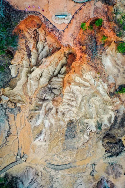 Phae Mueang Phi sziklaformáció vagy kanyon Phrae tartományban, Thaiföldön — Stock Fotó