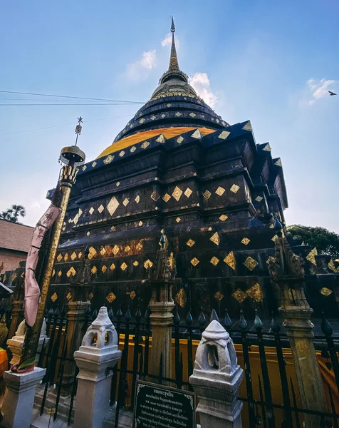Wat Phra That Lampang Luang in Lampang in Lampang Province, Thailand. — Foto Stock