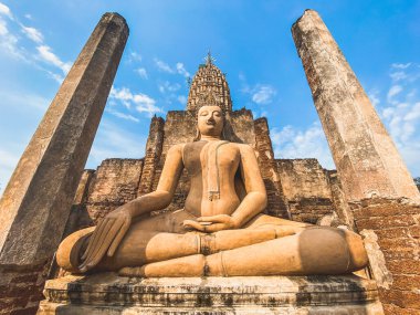 Wat Phra Sri Rattana Mahathat Rajaworaviharn Tapınağı ve Si Satchanalai tarihi parkı, Tayland
