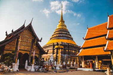 Wat Phra Lampang 'daki Lampang Luang, Tayland.