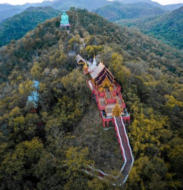Wat Doi Prachan Mae Tha ya da Wat Phra Doi Phra Chan Lampang, Tayland