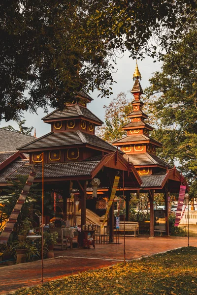 Wat Chom Sawan temple in Phrae, Thailand — Stok fotoğraf