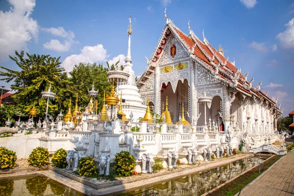 Wat Chiang Rai in Lampang, Thailand — ストック写真