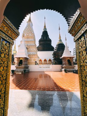 Wat Ban Den ya da Wat Banden tapınağı Mae Taeng bölgesinde, Chiang Mai, Tayland