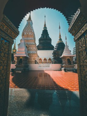 Wat Ban Den ya da Wat Banden tapınağı Mae Taeng bölgesinde, Chiang Mai, Tayland