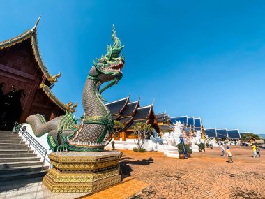 Wat Ban Den ya da Wat Banden tapınağı Mae Taeng bölgesinde, Chiang Mai, Tayland