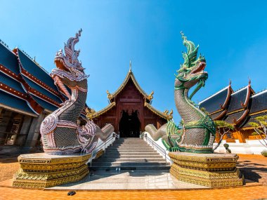 Wat Ban Den ya da Wat Banden tapınağı Mae Taeng bölgesinde, Chiang Mai, Tayland