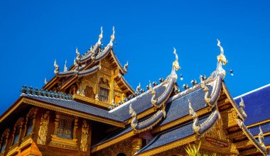 Wat Ban Den ya da Wat Banden tapınağı Mae Taeng bölgesinde, Chiang Mai, Tayland