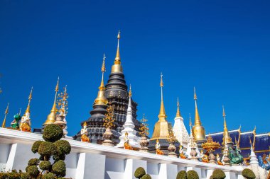 Wat Ban Den ya da Wat Banden tapınağı Mae Taeng bölgesinde, Chiang Mai, Tayland